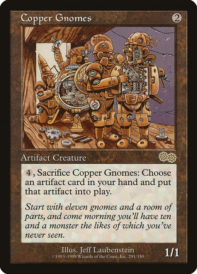 Copper Gnomes (291) [USG] - MTG Single