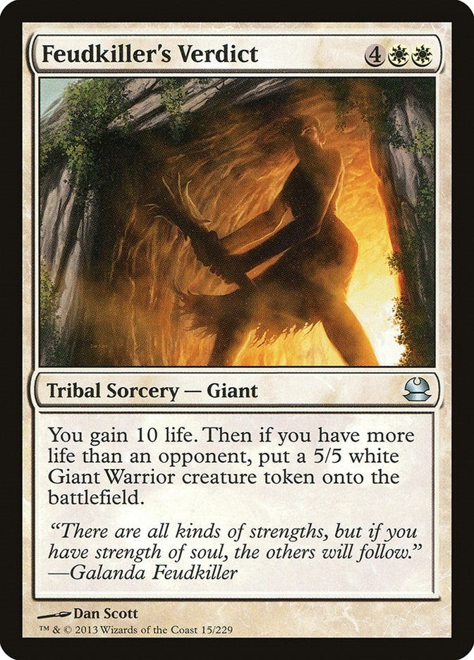 Feudkiller’s Verdict (15) [MMA] - MTG Single