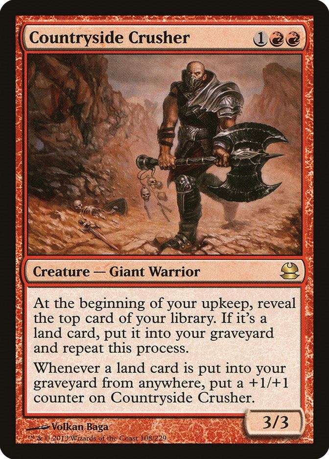 Countryside Crusher (108) [MMA] - MTG Single