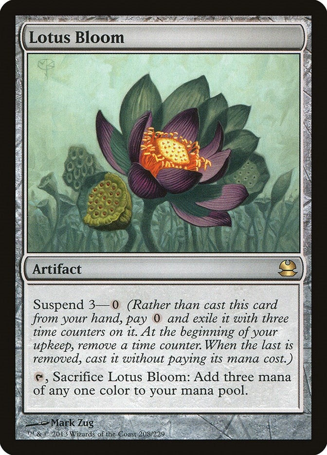 Lotus Bloom (208) [MMA] - MTG Single