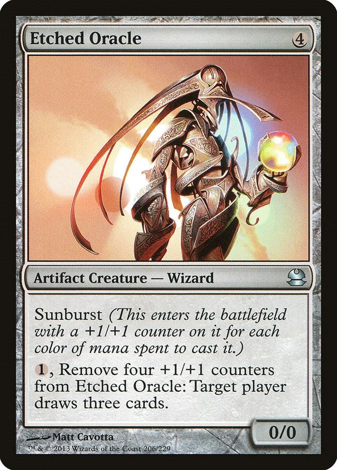 Etched Oracle (206) [MMA] - MTG Single