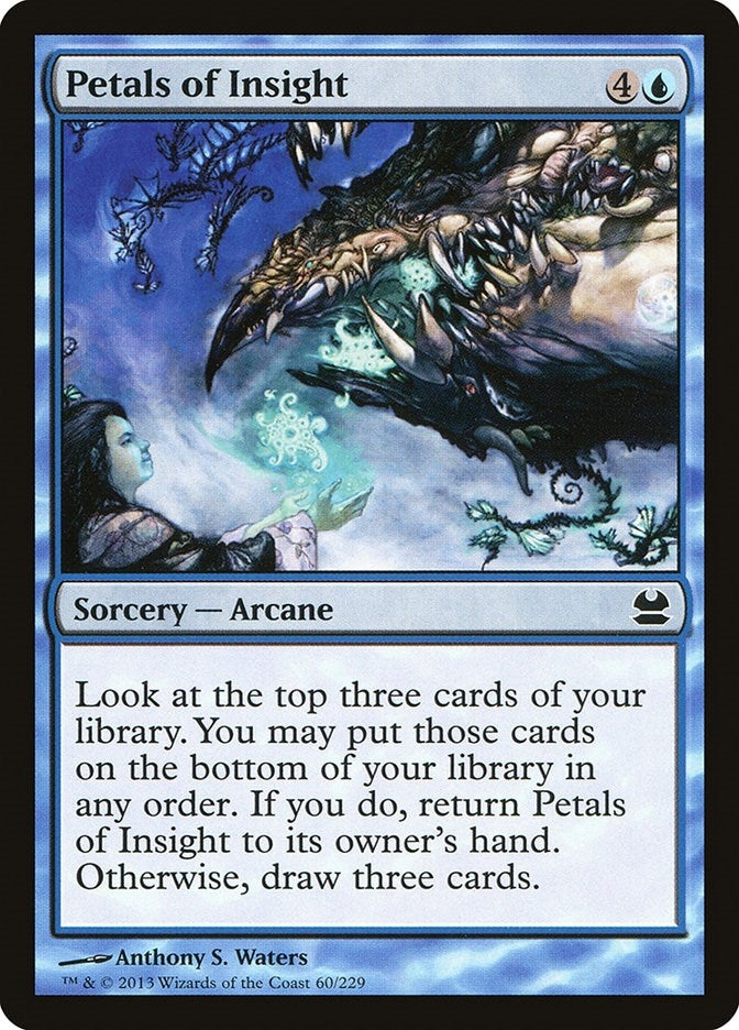 Petals of Insight (60) [MMA] - MTG Single