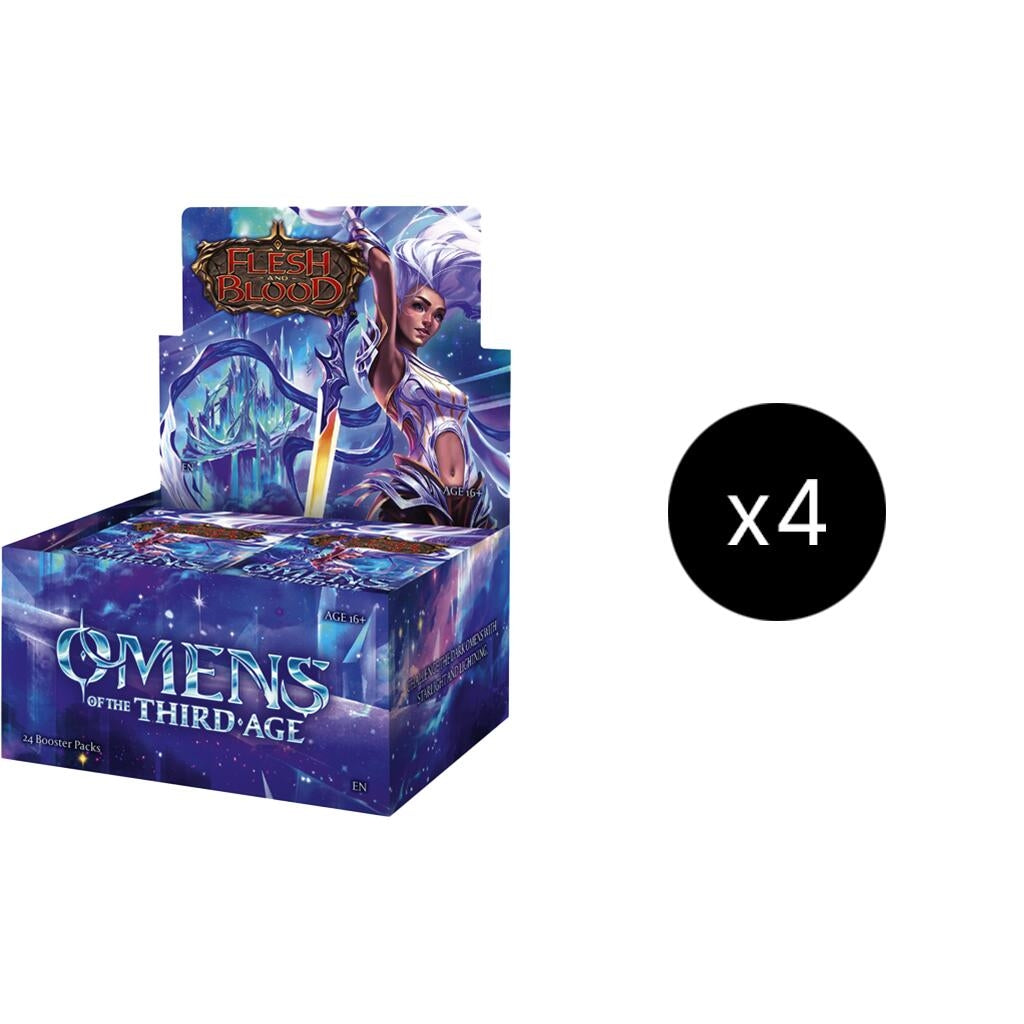 Image for Omens of the Third Age Booster Box Case - Flesh and Blood TCG