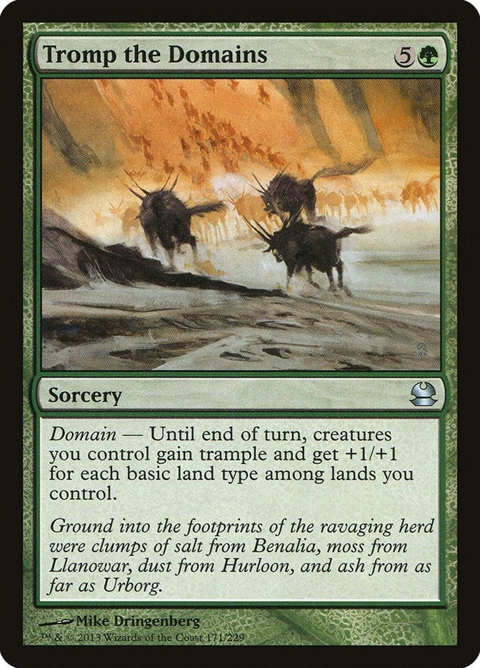 Tromp the Domains (171) [MMA] - MTG Single