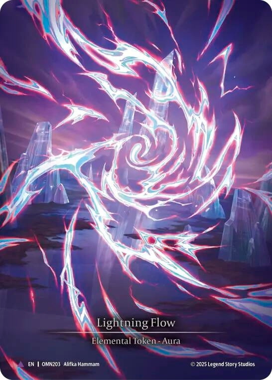 Image for Lightning Flow (C) (OMN203) (Omens of the Third Age) - Flesh and Blood TCG