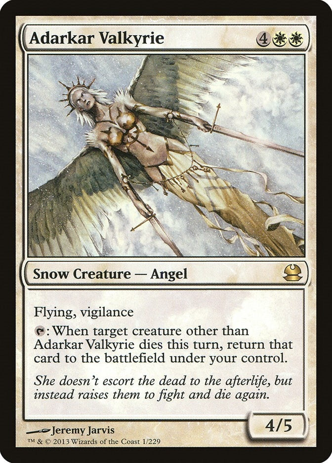 Adarkar Valkyrie (1) [MMA] - MTG Single