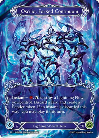 Image for Oscilio, Forked Continuum (Marvel) (OMN094) (Omens of the Third Age) - Flesh and Blood TCG