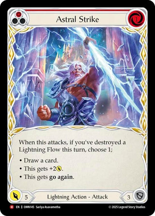 Image for Astral Strike (OMN145) (Omens of the Third Age) - Flesh and Blood TCG