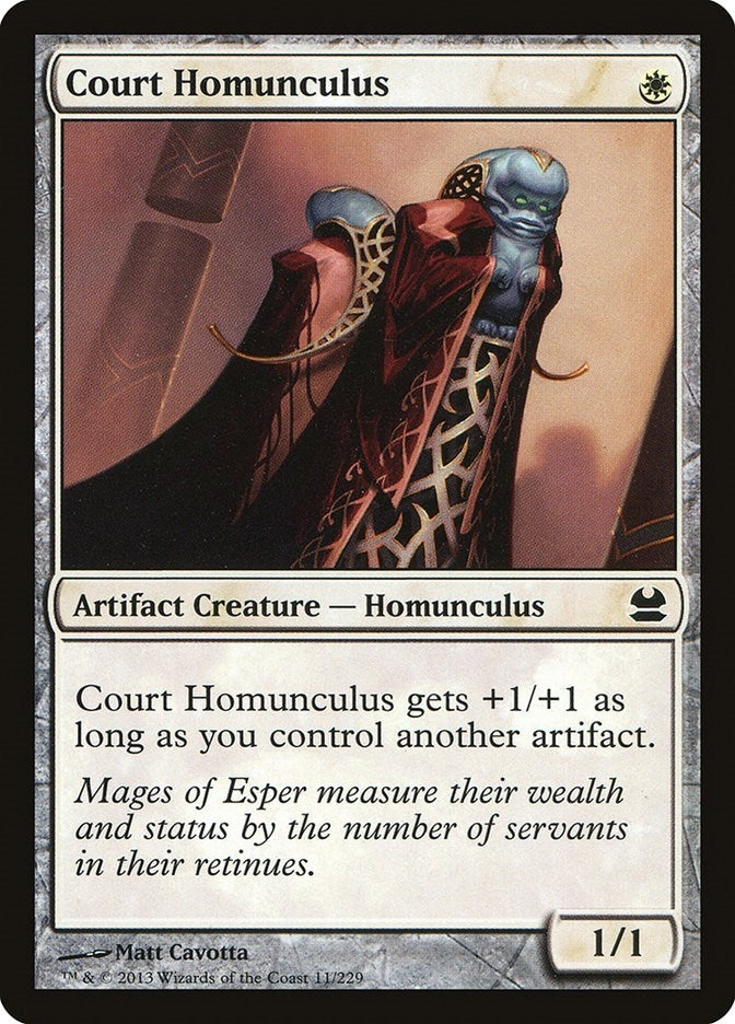 Court Homunculus (11) [MMA] - MTG Single