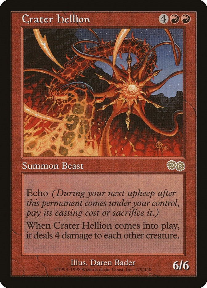 Crater Hellion (179) [USG] - MTG Single