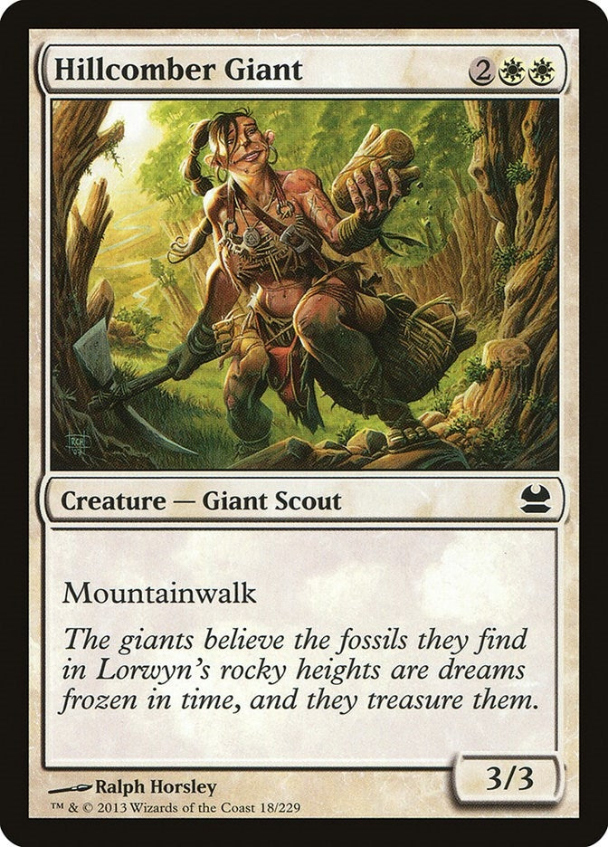 Hillcomber Giant (18) [MMA] - MTG Single