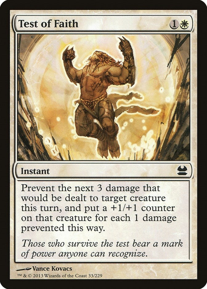 Test of Faith (33) [MMA] - MTG Single