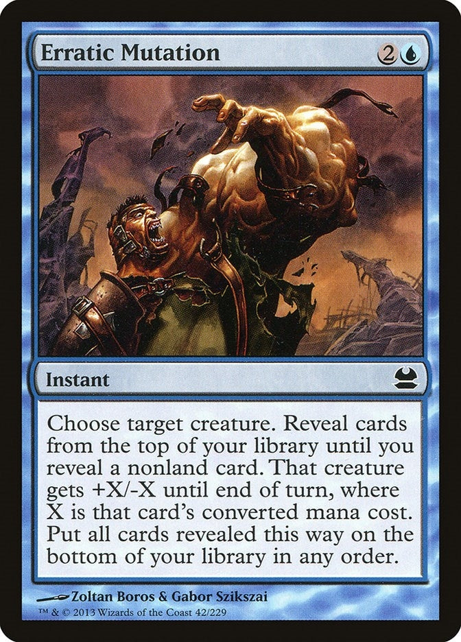 Erratic Mutation (42) [MMA] - MTG Single
