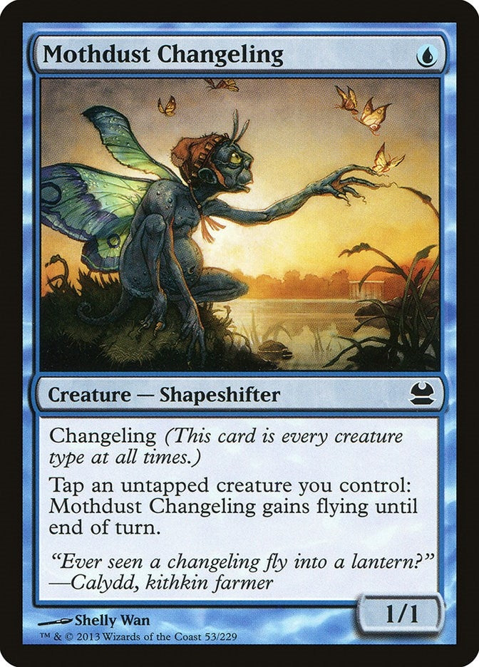 Mothdust Changeling (53) [MMA] - MTG Single