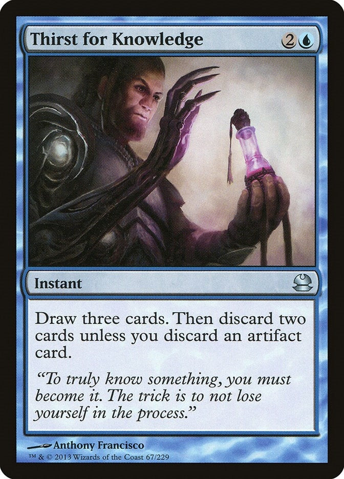 Thirst for Knowledge (67) [MMA] - MTG Single