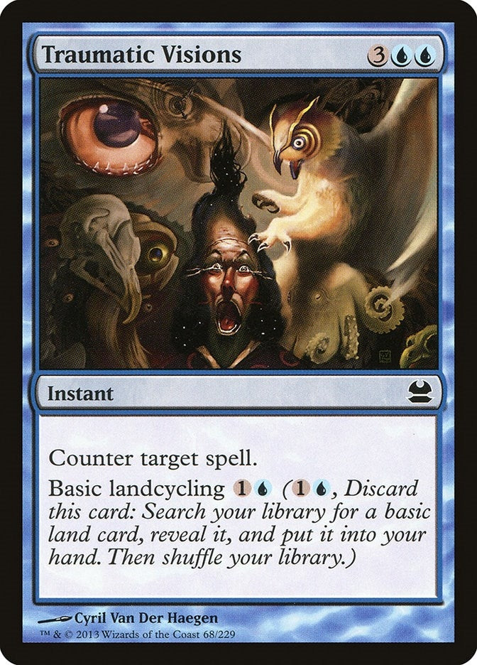 Traumatic Visions (68) [MMA] - MTG Single
