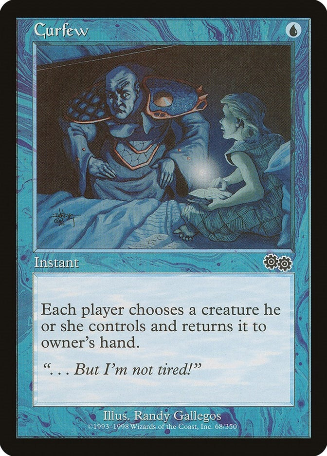 Curfew (68) [USG] - MTG Single