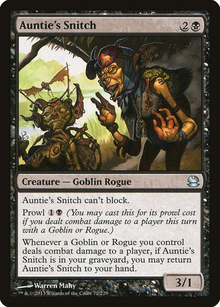 Auntie’s Snitch (72) [MMA] - MTG Single