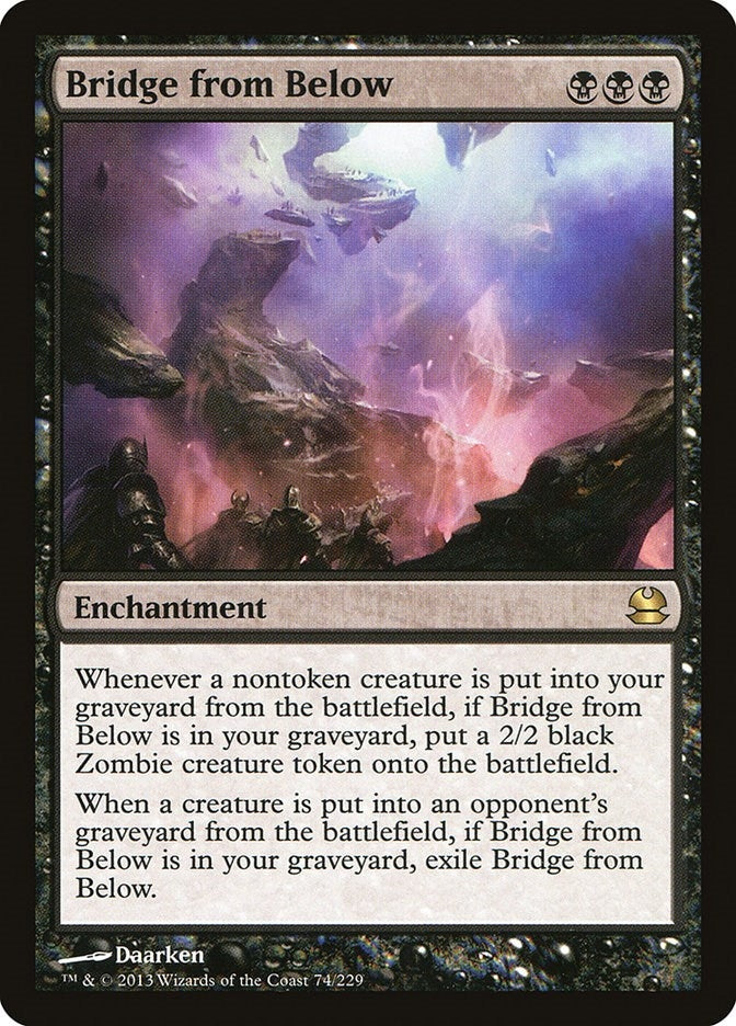 Bridge from Below (74) [MMA] - MTG Single