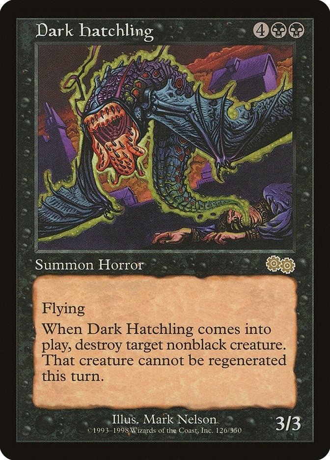 Dark Hatchling (126) [USG] - MTG Single