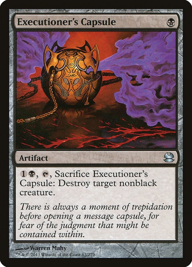 Executioner’s Capsule (83) [MMA] - MTG Single