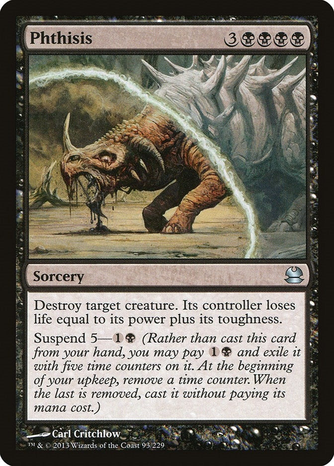 Phthisis (93) [MMA] - MTG Single