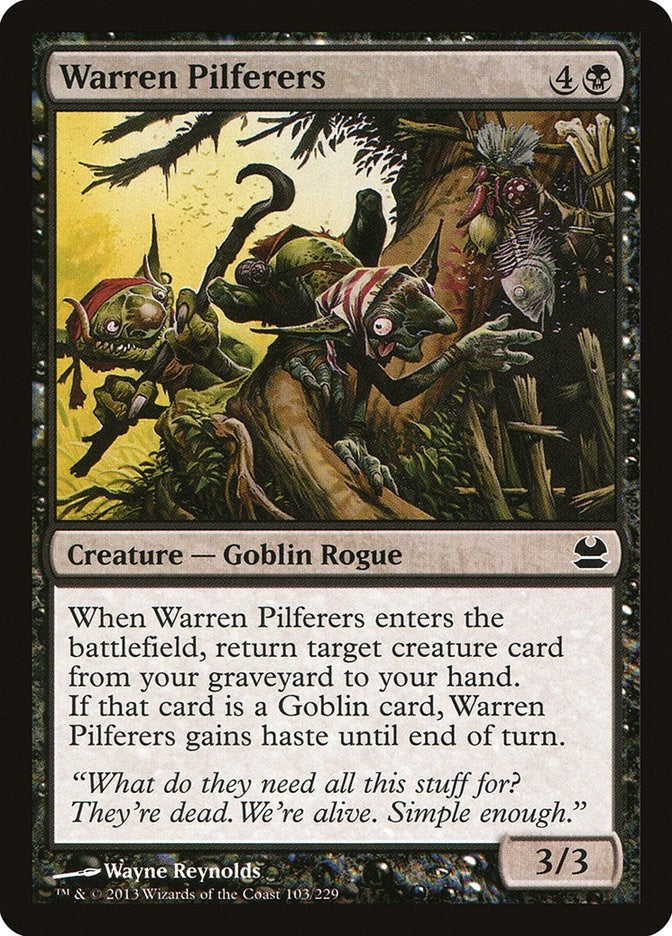 Warren Pilferers (103) [MMA] - MTG Single