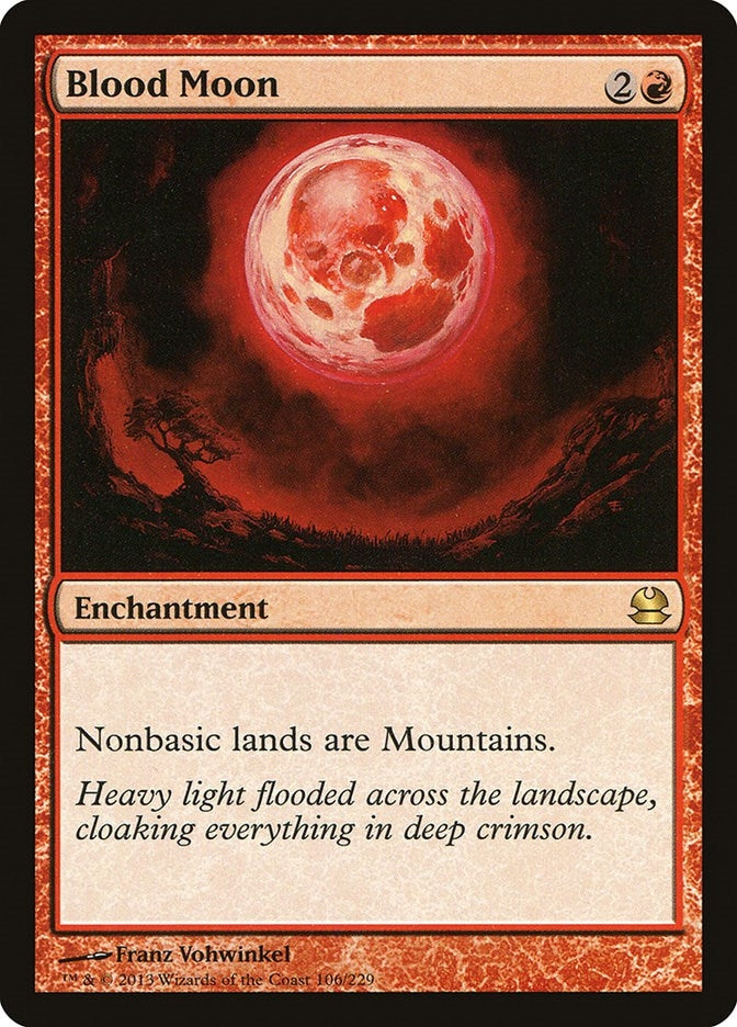 Blood Moon (106) [MMA] - MTG Single