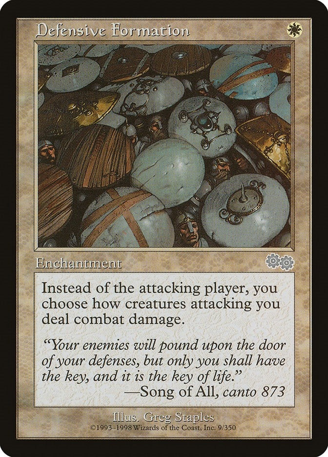 Defensive Formation (9) [USG] - MTG Single