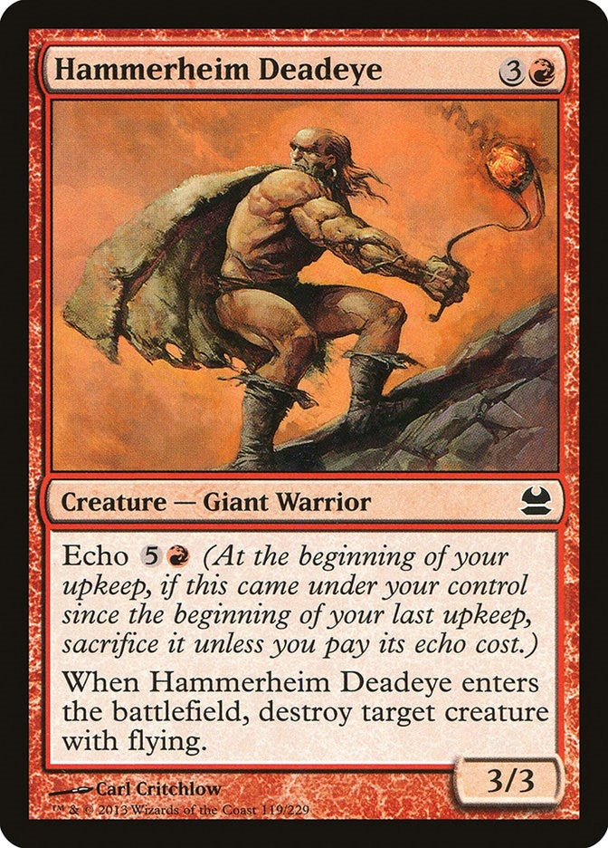 Hammerheim Deadeye (119) [MMA] - MTG Single