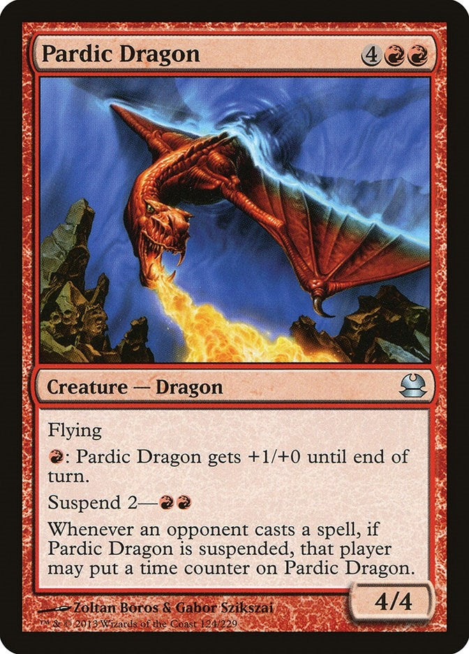 Pardic Dragon (124) [MMA] - MTG Single