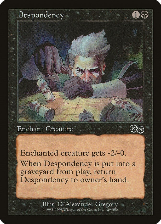 Despondency (129) [USG] - MTG Single