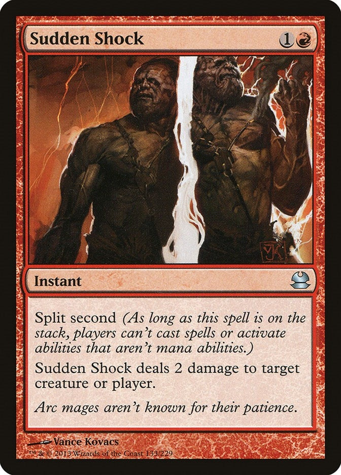 Sudden Shock (133) [MMA] - MTG Single