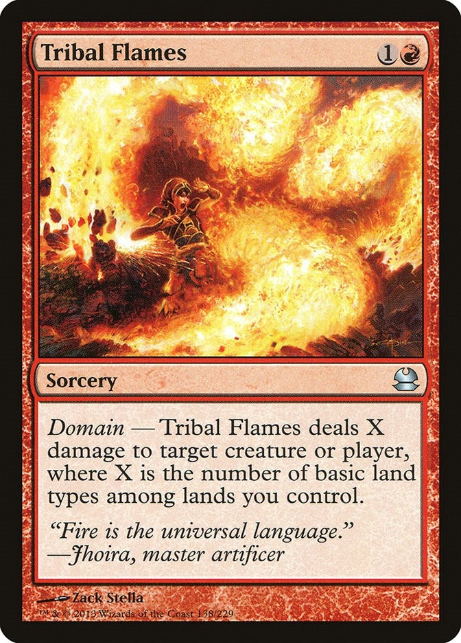 Tribal Flames (138) [MMA] - MTG Single