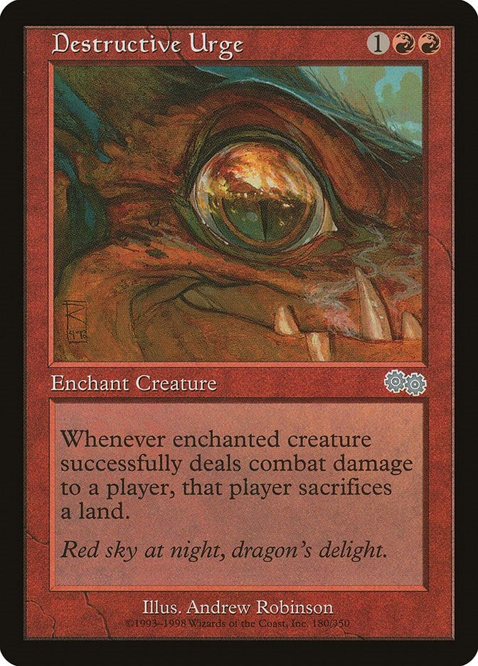 Destructive Urge (180) [USG] - MTG Single