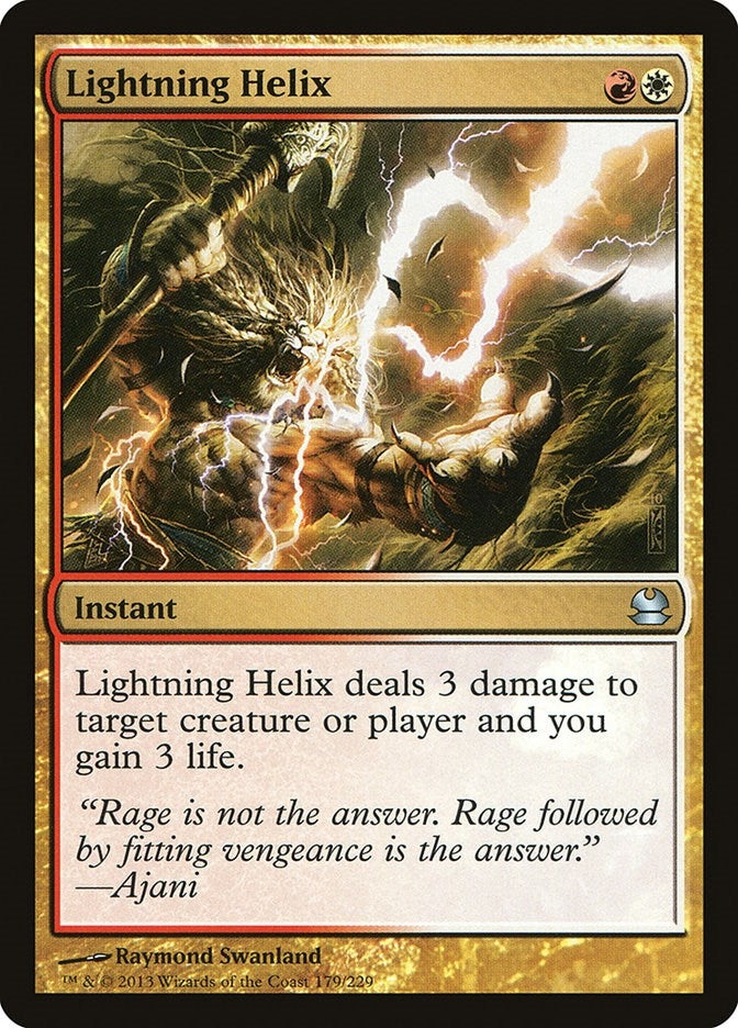 Lightning Helix (179) [MMA] - MTG Single