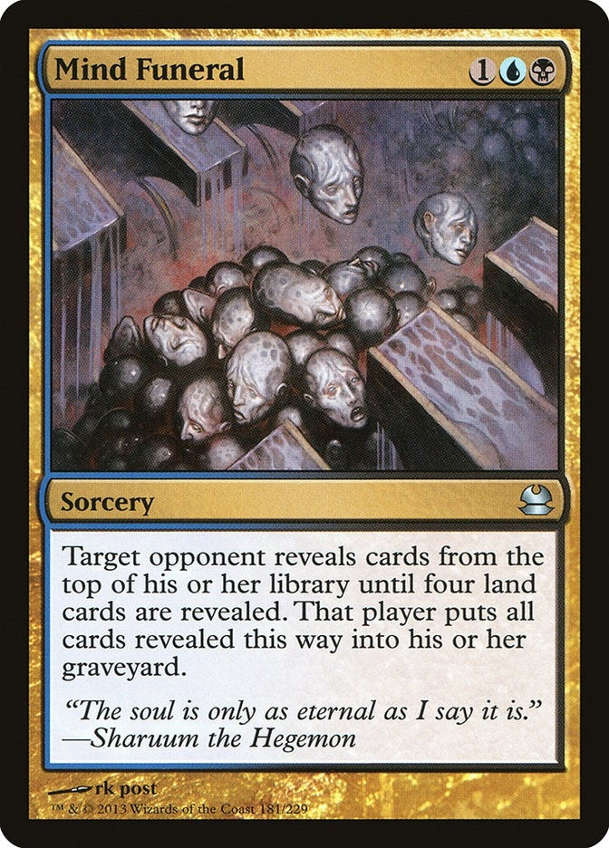 Mind Funeral (181) [MMA] - MTG Single