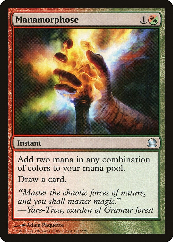 Manamorphose (191) [MMA] - MTG Single