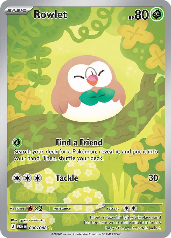 Image for Rowlet (090/088) (ME03: Perfect Order) - Pokemon