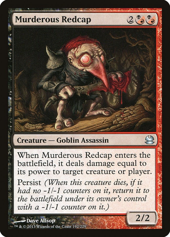Murderous Redcap (192) [MMA] - MTG Single