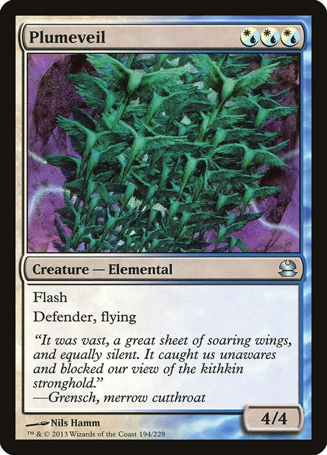 Plumeveil (194) [MMA] - MTG Single