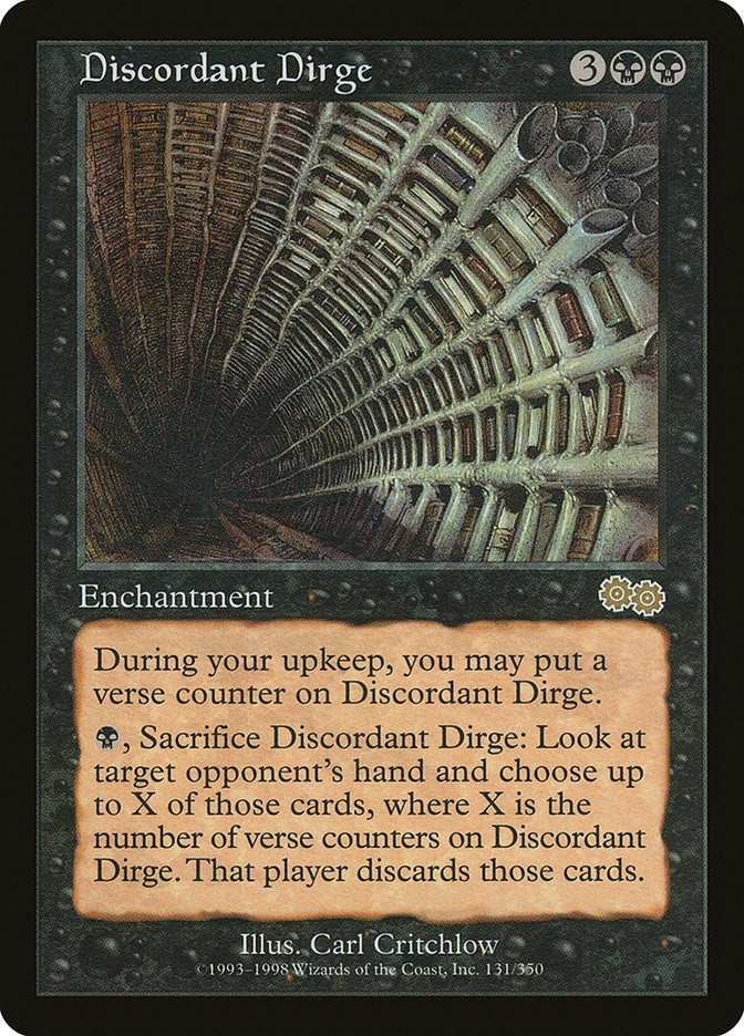 Discordant Dirge (131) [USG] - MTG Single