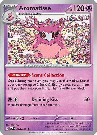 Image for Aromatisse (036/088) (ME03: Perfect Order) - Pokemon