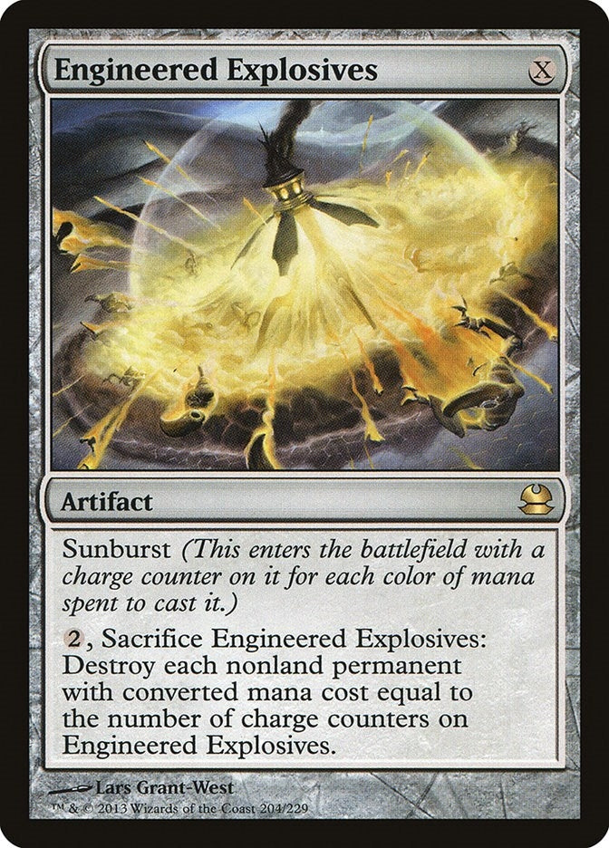 Engineered Explosives (204) [MMA] - MTG Single