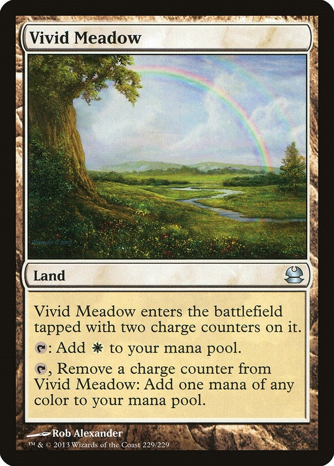 Vivid Meadow (229) [MMA] - MTG Single