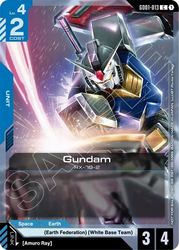 Image for Gundam (GD01-013) (WCS26-27 Participation Pack Vol.1) (GD01-013) (Gundam Promotional Cards) - Gundam Card Game