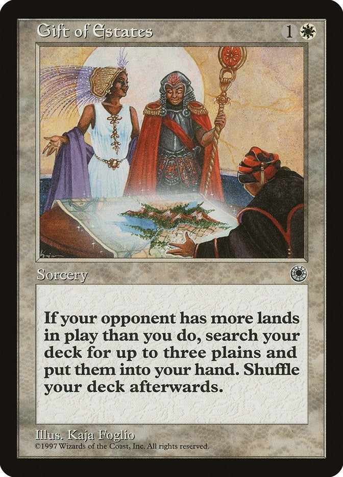 Gift of Estates [POR] - MTG Single