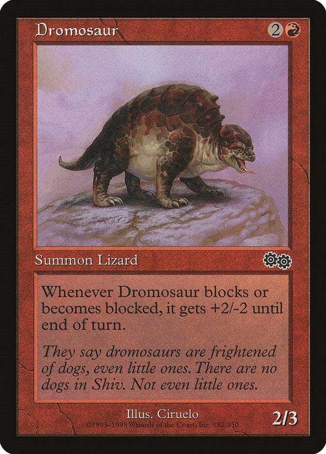 Dromosaur (182) [USG] - MTG Single
