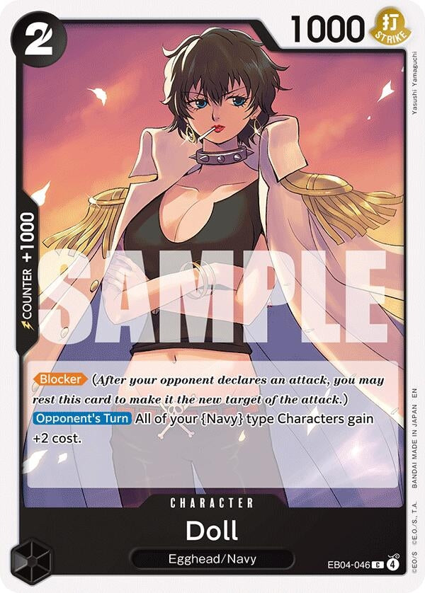 Image for Doll (EB04-046) (Adventure on Kami's Island) - One Piece Card Game