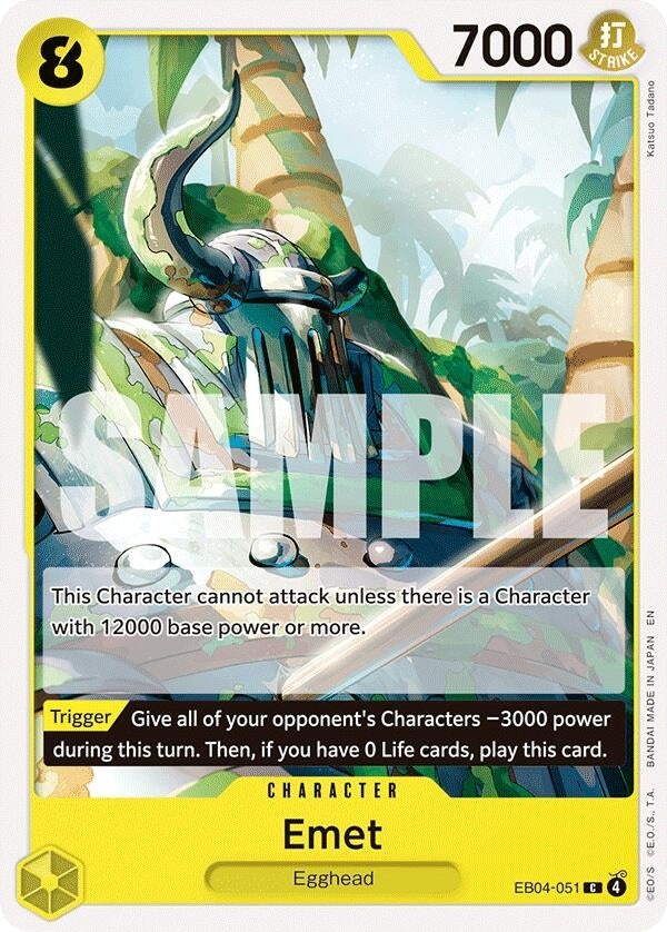 Image for Emet (EB04-051) (Adventure on Kami's Island) - One Piece Card Game